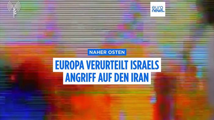 News video: Europa: Staats- und Regierungschefs fordern sofortige Deeskalation zwischen Israel und Iran