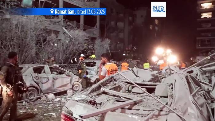 News video: Nächtlicher Schlagabtausch zwischen Iran und Israel: Opfer auf beiden Seiten