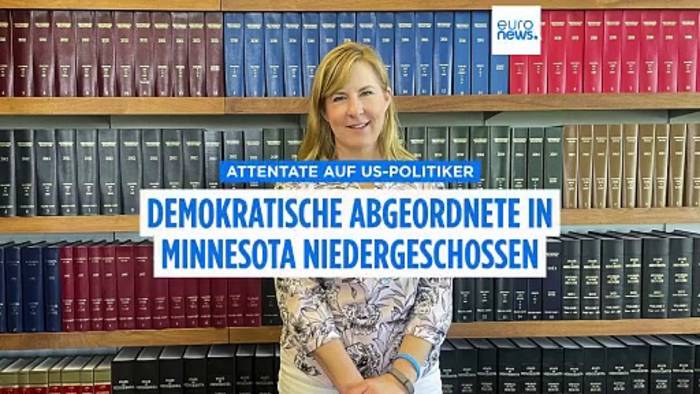 News video: USA: Attentate auf demokratische Abgeordnete in Minnesota