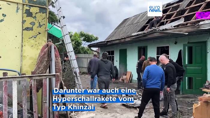 Video: Russland startet einen neuen massiven Luftangriff auf die Ukraine