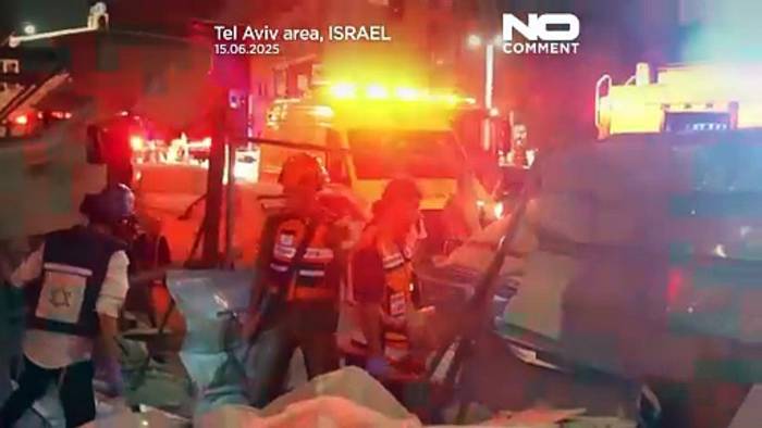 News video: Israeli decken sich ein, während Iran neue Angriffe auf Israel startet