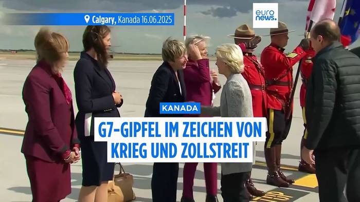 News video: G7-Gipfel im Zeichen von Handelskriegen und der Israel-Iran-Krise