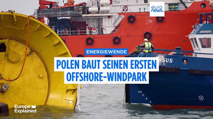Video: Polen baut den ersten Offshore-Windpark überhaupt - bisher ist das Land von Kohle abhängig