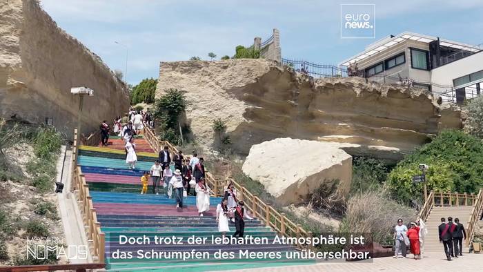 Video: Kasachstan eröffnet Forschungsinstitut für das Kaspische Meer als Reaktion auf Umweltkrise