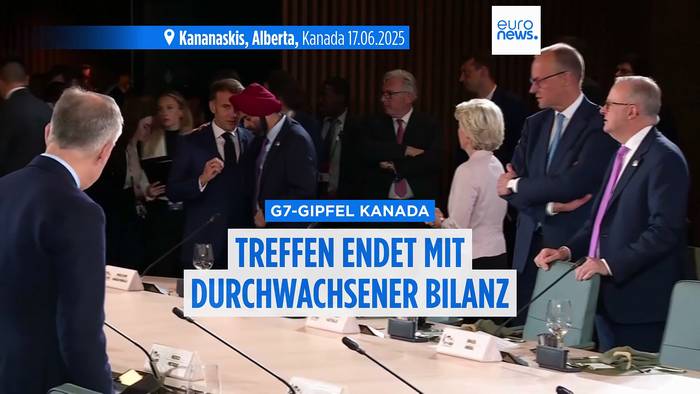 News video: Durchwachsenes Ergebnis: Darauf konnten sich die G7-Länder ohne Trump einigen