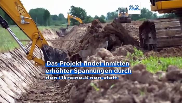 News video: Polen erweitert die Grenzbarrieren zu Russland um Minenfelder
