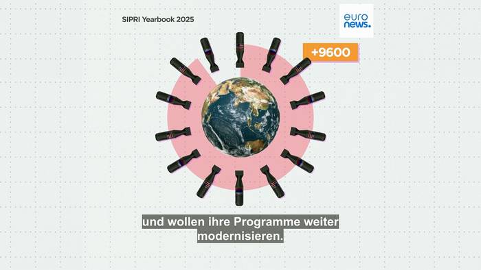News video: Nuklearwaffen: Welche Länder stocken ihr Atomarsenal auf?