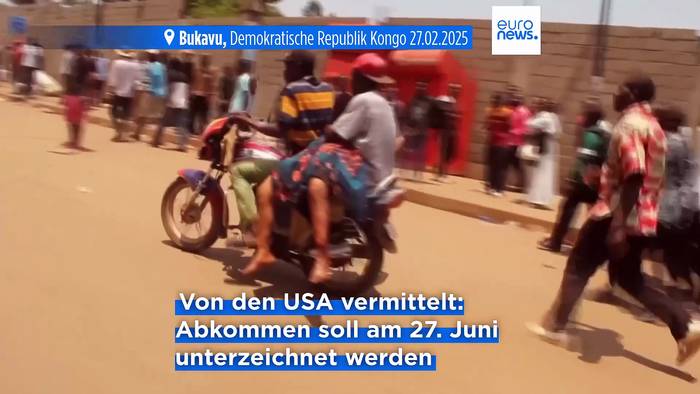News video: Demokratische Republik Kongo und Ruanda stehen vor Friedensabkommen