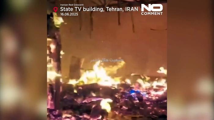 News video: Neue Aufnahmen zeigen Folgen des israelischen Angriffs auf iranisches Staatsfernsehen