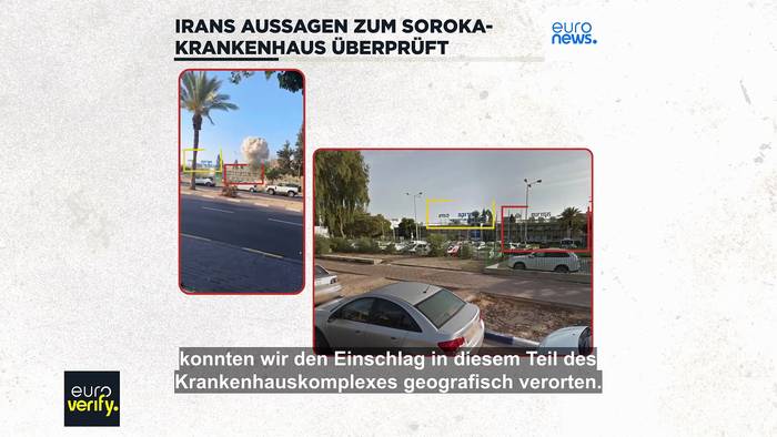 News video: Welche Behauptungen zum Angriff auf das Soroka-Krankenhaus in Israel stimmen?