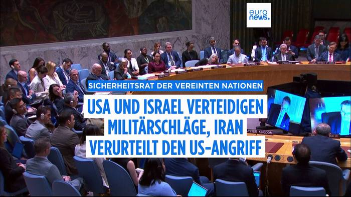News video: UN-Sicherheitsrat: USA und Israel verteidigen US-Angriff auf iranische Atomanlagen