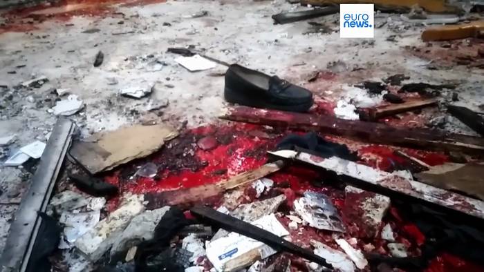 News video: Mindestens 22 Tote: Steckt der IS hinter dem Selbstmordanschlag auf eine Kirche in Syrien?