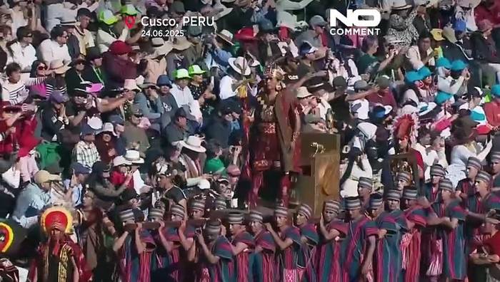 Video: Das Sonnenfest Inti Raymi kehrt mit einer lebhaften Zeremonie in die peruanischen Anden zurück