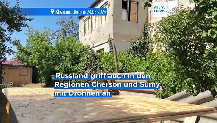News video: Russische Angriffe auf Passagier-Zug und Schulen: Mindestens 19 Tote und Hunderte Verletzte