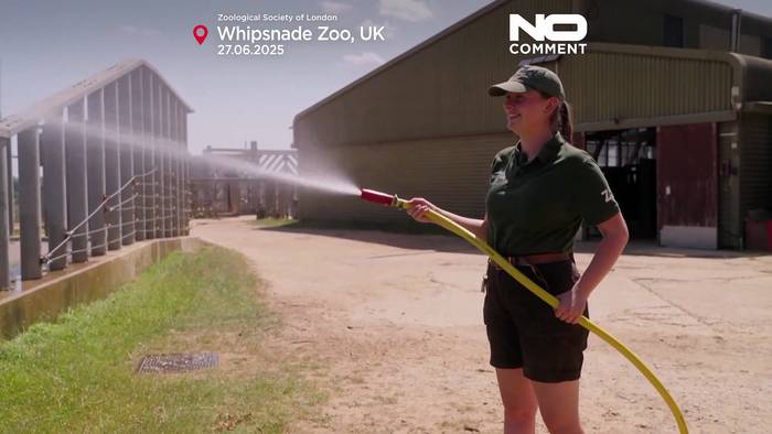 News video: Extreme Hitze trifft Wimbledon und Glastonbury an diesem Wochenende