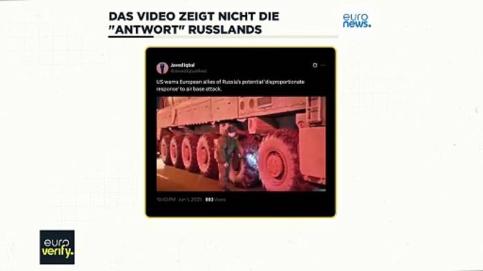 Video: Fakten-Check: Zeigt ein Video die 