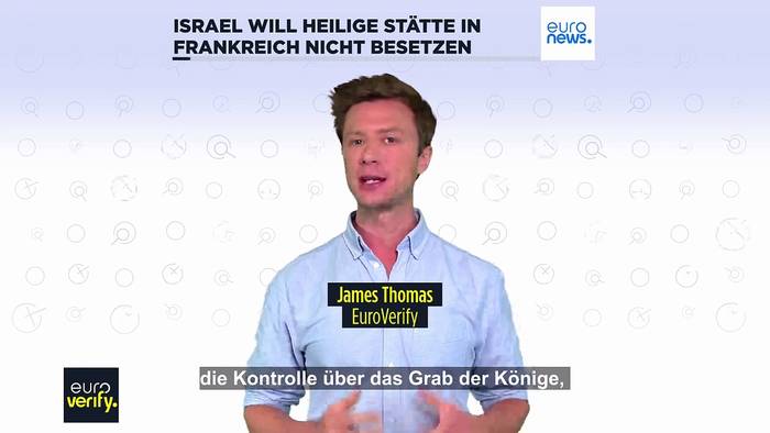 News video: Will Israel etwa eine heilige Stätte in Frankreich besetzen?