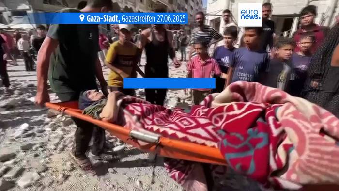 News video: Herzzerreißende Szenen in Gaza: 62 Tote und kein Ende des Leids