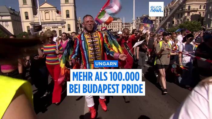 News video: Budapest Pride setzt ein massives Zeichen gegen Ungarns Regierungschef Viktor Orban