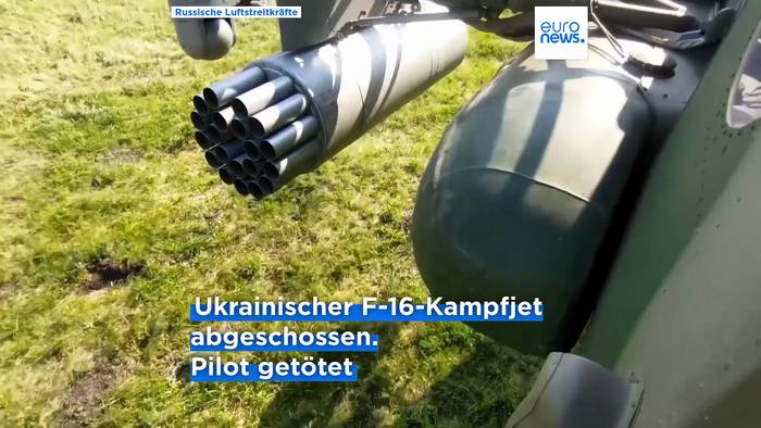 News video: Mehr als 530 Attacken, F16 abgeschossen: Russland fliegt bislang größte Luftangriffe auf die Ukraine