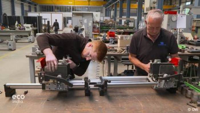 News video: Retrofit: Alte deutsche Maschinen für den Weltmarkt