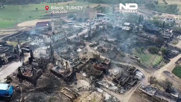 News video: Türkei kämpft gegen Waldbrände, während Hitzewelle Europa erfasst