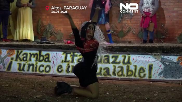 Video: Feuer, Masken und Folklore beim Kamba Ra'anga-Festival in Paraguay