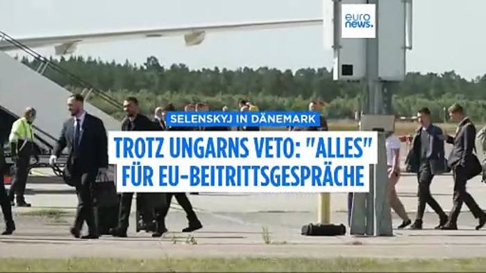 Video: Ukraine trotzt Ungarn: Selenskyj will 