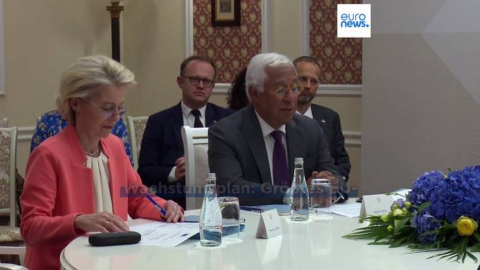 Video: Moldau: EU-Staats- und Regierungschefs bekräftigen Unterstützung für EU-Mitgliedschaft
