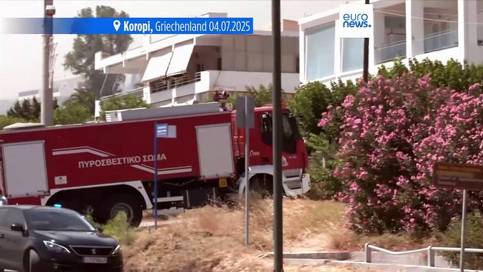 News video: Massive Waldbrände in Griechenland und der Türkei