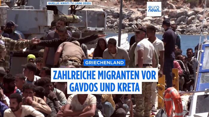 Video: Griechenland: Mehr als 750 illegale Migranten südlich von Gavdos aufgegriffen