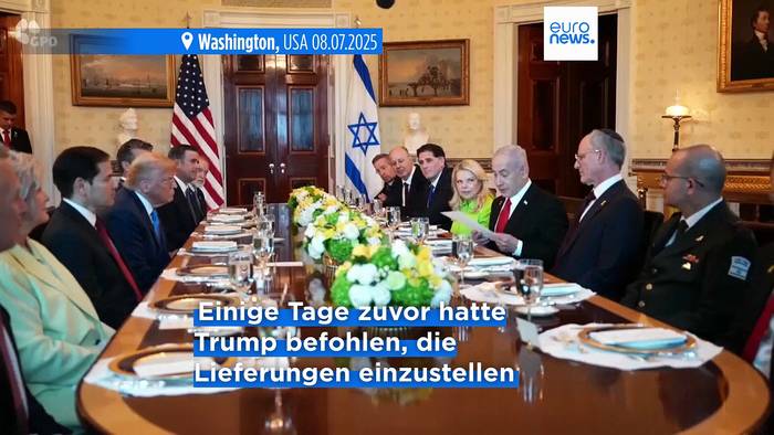 News video: Trump: USA liefern wieder mehr Waffen an die Ukraine - nach von Pentagon angeordneter Pause