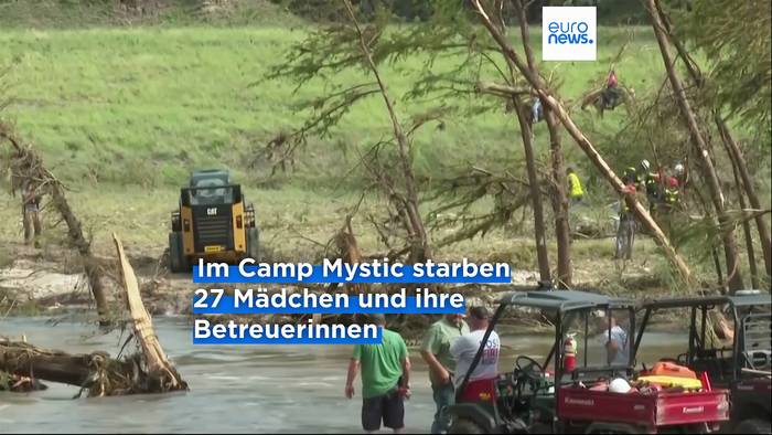 News video: Mehr als 100 Tote nach Flutkatastrophe in Texas - darunter viele Kinder
