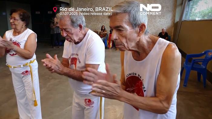 News video: Parkinson-Patienten in Rio finden Linderung durch Capoeira