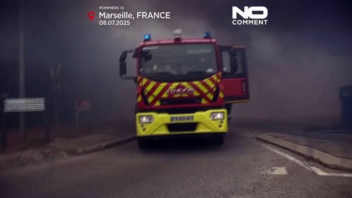 Video: Waldbrand bei Marseille verletzt 110 Menschen und legt Flüge lahm