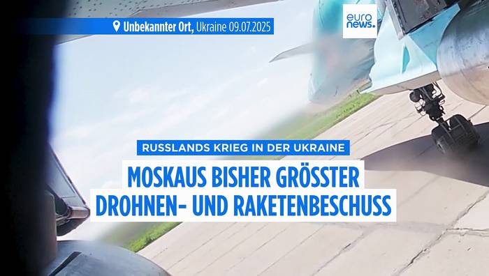 News video: Krieg in der Ukraine: Russlands größter nächtlicher Angriff mit 728 Drohnen
