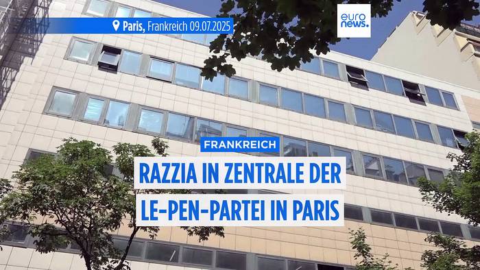 Video: Frankreich: Razzia in der Parteizentrale des rechten Rassemblement National