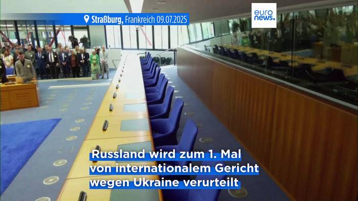 News video: Oberstes europäisches Gericht entscheidet, dass Russland in der Ukraine gegen internationales Recht verstoßen hat