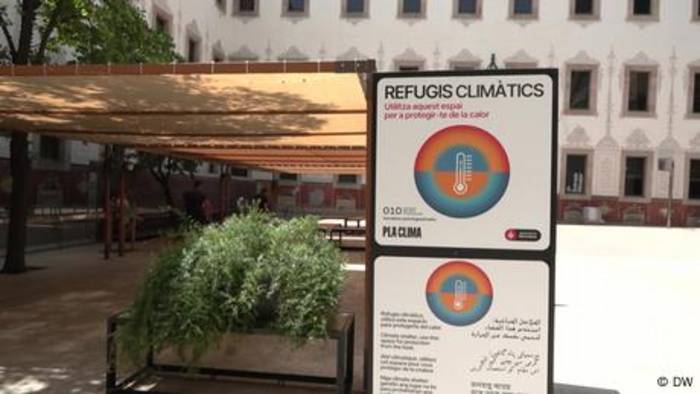 Video: Hitzeshelter in Barcelona retten Leben