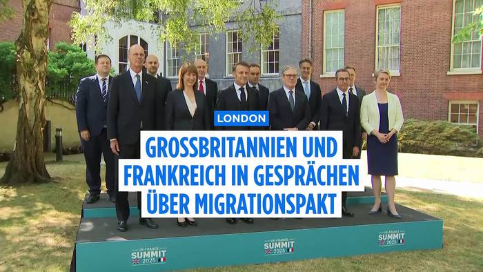 Video: Großbritannien und Frankreich planen Migrationsabkommen