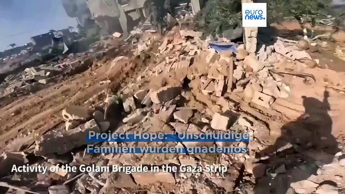 News video: Krieg in Gaza: Kinder in Warteschlange vor Gesundheitszentrum getötet