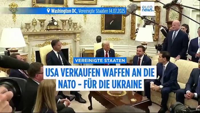 News video: USA verkaufen Waffen an die NATO - zur Lieferung an die Ukraine