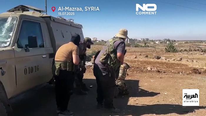 News video: Dutzende bei sektiererischer Gewalt und Luftangriff in Südsyrien getötet