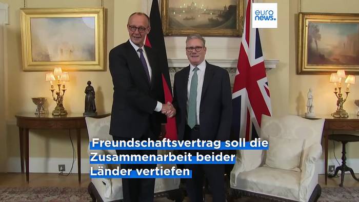 News video: Merz und Starmer unterzeichnen deutsch-britischen Freundschaftsvertrag