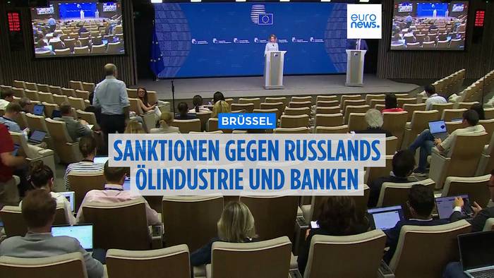 Video: Russland: EU beschließt neue Sanktionen gegen Öl und Banken