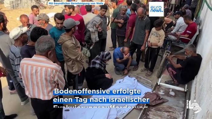 Video: Israels Militär startet Bodenoperation in Deir al-Balah