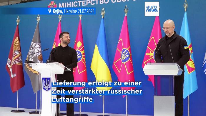 News video: USA und Deutschland vereinbaren: Mehr Munition und fünf Patriot-Systeme für die Ukraine