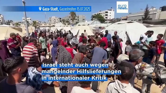 Video: Außenminister von 25 Ländern fordern sofortigen Waffenstillstand im Gazastreifen