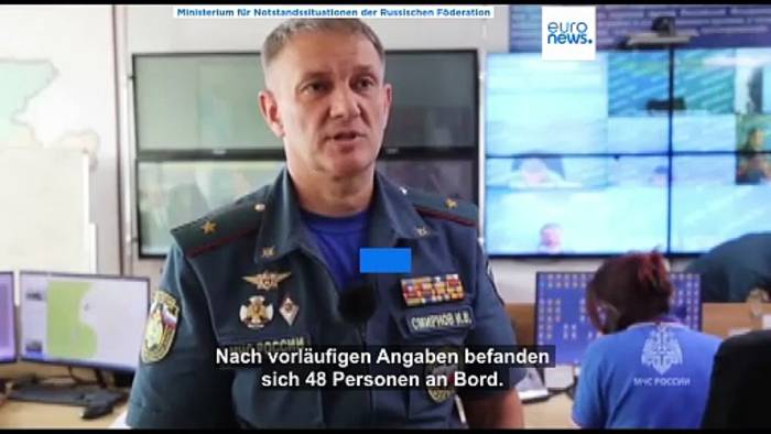 News video: Flugzeug mit 49 Menschen an Bord in Russland abgestürzt - Kinder unter den Toten