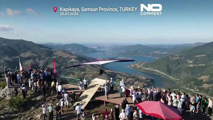 Video: Kapikaya Natur-, Sport- und Kulturfestival startet in Bafra, Türkei